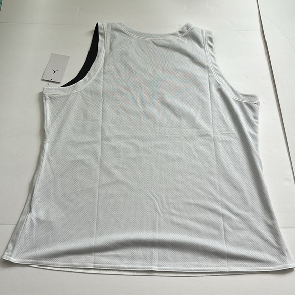 NiKe Jordan Women Reversible V Neck Sleeveless Jersey B&W XX-Large AT0536-106 - Picture 4 of 5